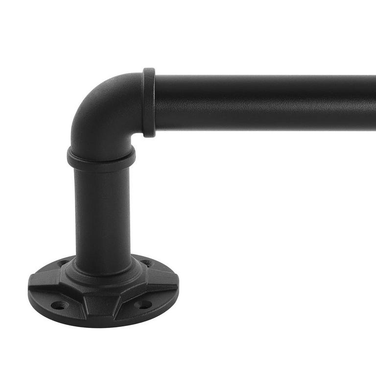YAJUXIU 86" ADJUSTABLE CURTAIN ROD