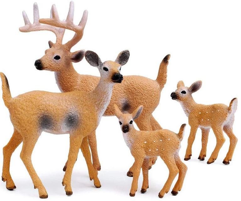 DEER FIGURINES FAMILYSET