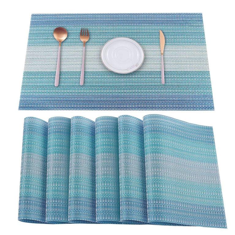 BLUE KITCHEN PLACEMATS