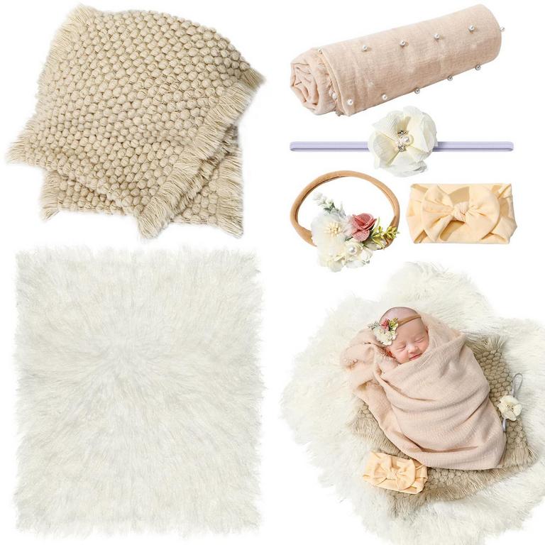 6-PC NEWBORN PHOTO PROP SET