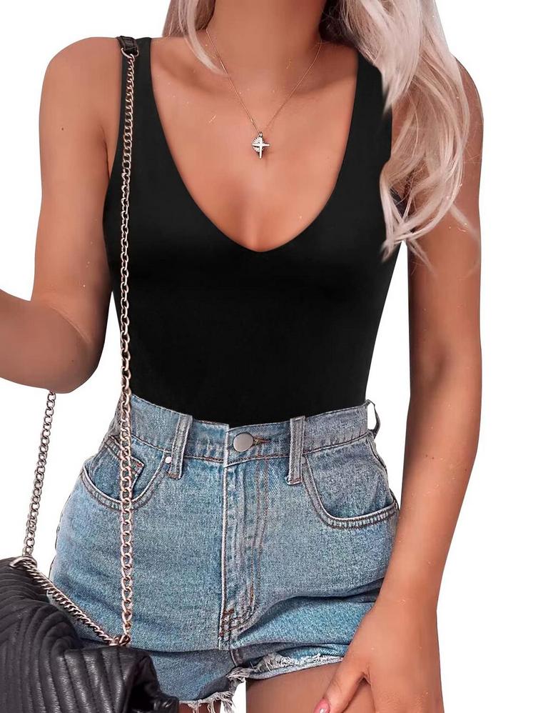 SAUNGKUAI V NECK BODYSUIT S