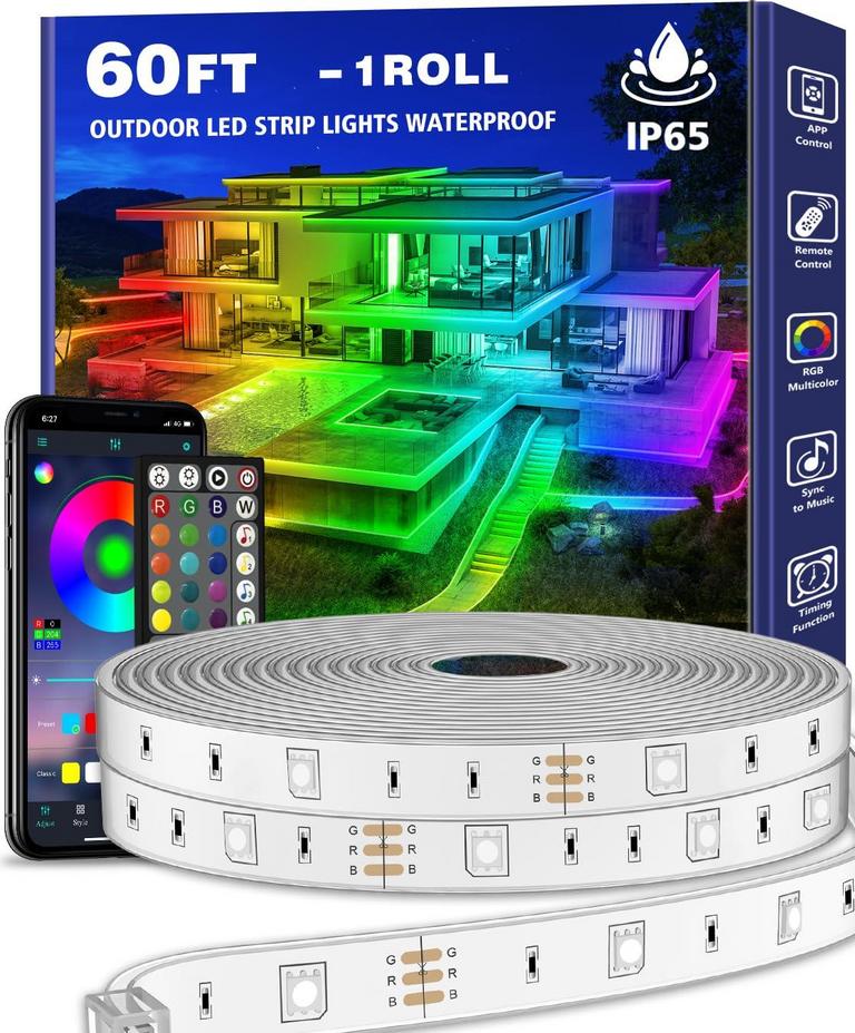 60FT OUTDOOR LED STRIP