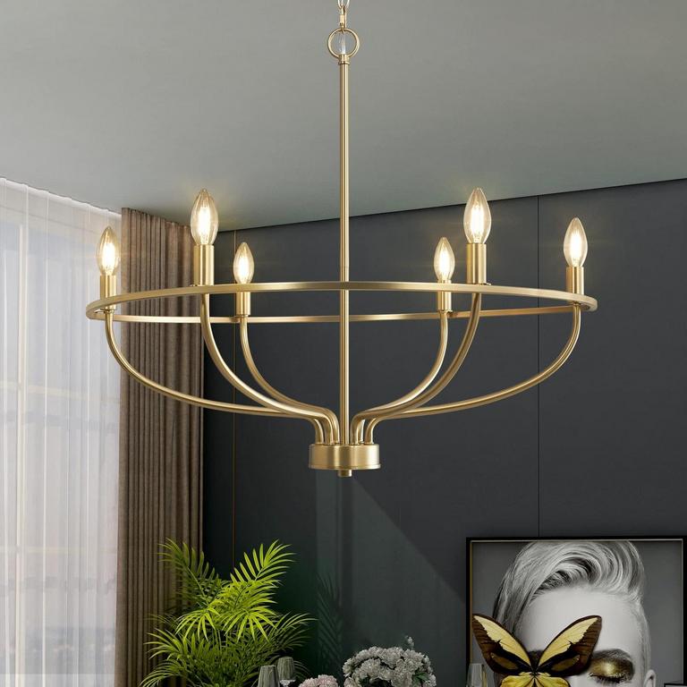 FOOKCHAK 6-LIGHT CHANDELIER