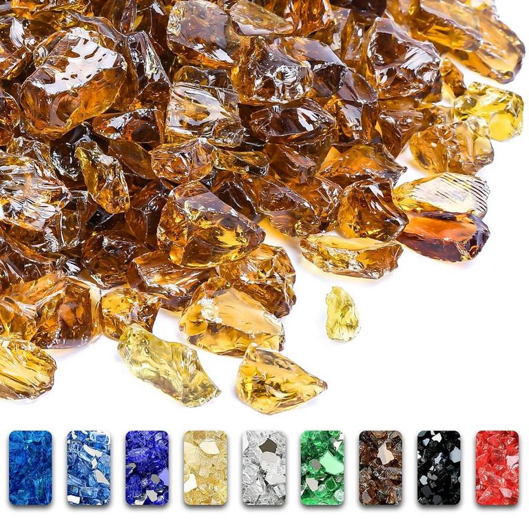 GRISUN GOLDEN FIRE GLASS