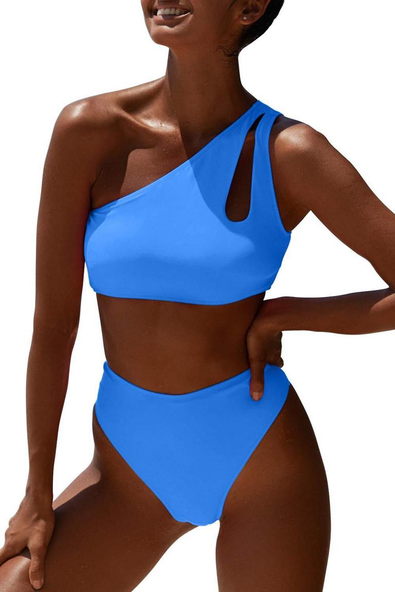 ONE SHOULDER BIKINI SET