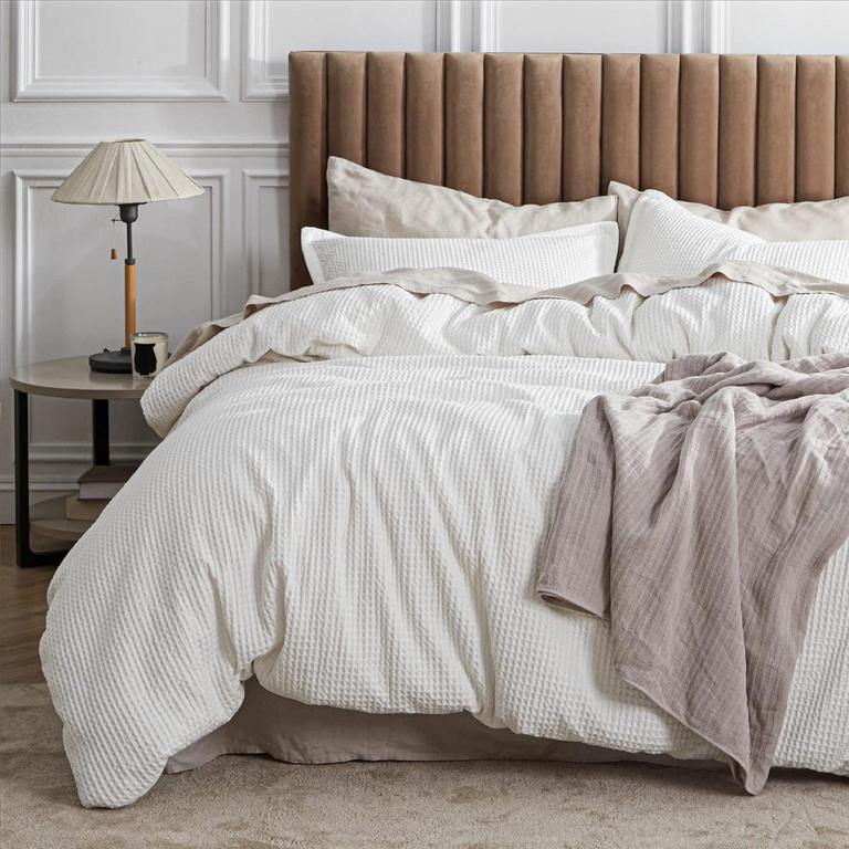 3-PC BEDSURE COTTON KING DUVET SET