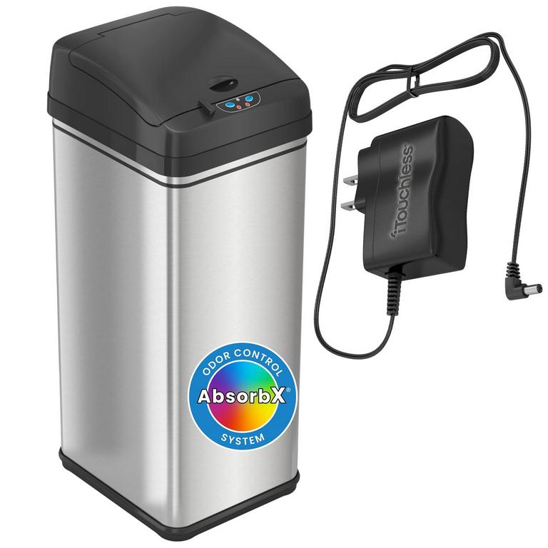 ITOUCHLESS 13GAL TRASH CAN