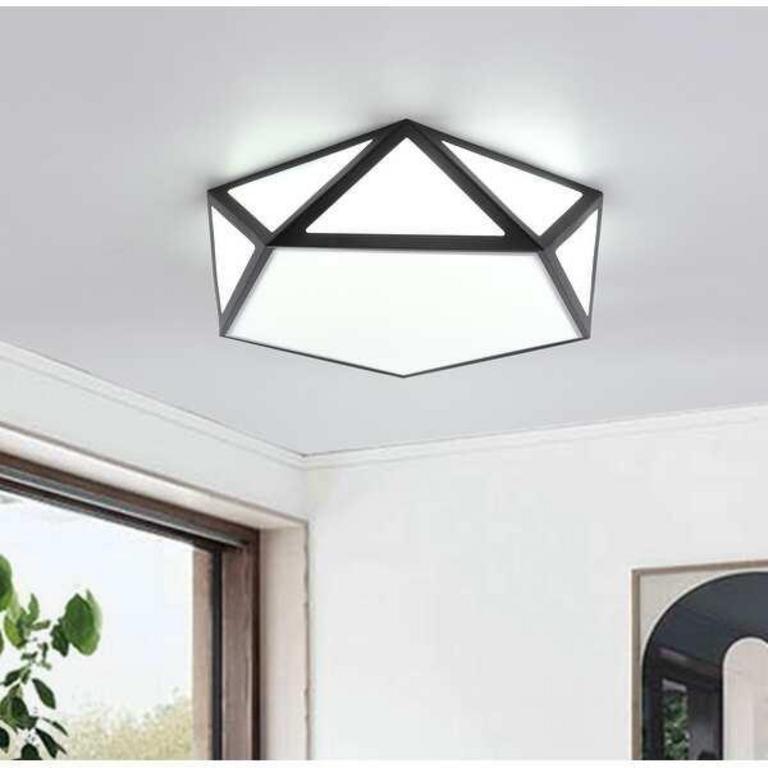 LED GEOMETRIC CEILING LIGHT