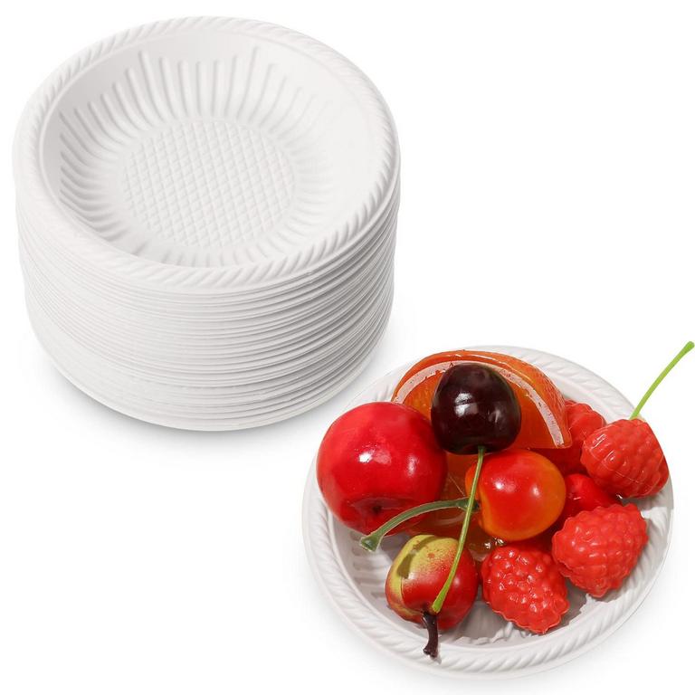 IRENARE 50PK 4IN PAPER PLATES