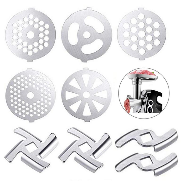 9PC STAINLESS MEAT GRINDER