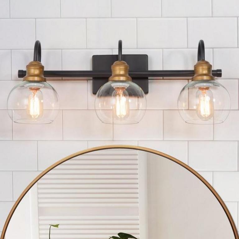 3-LIGHT BATH VANITY LAMP