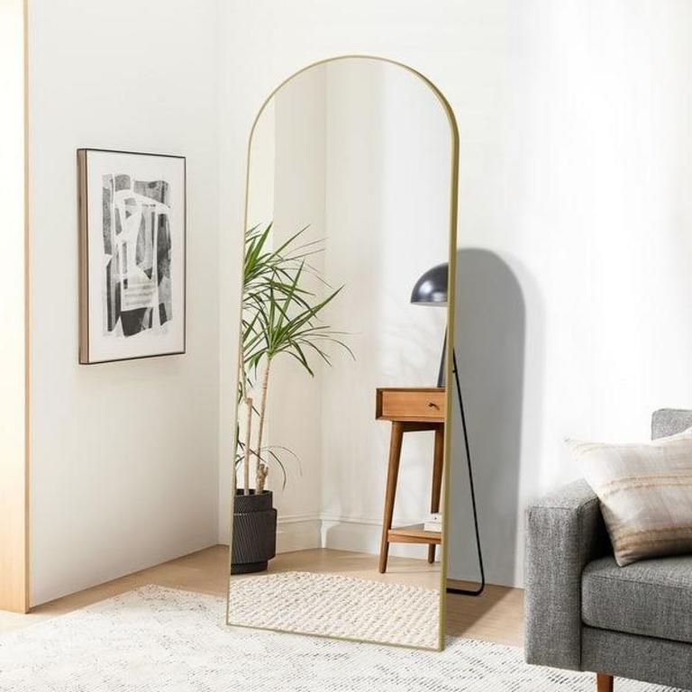 ALUMINUM 64"X21" FLOOR MIRROR