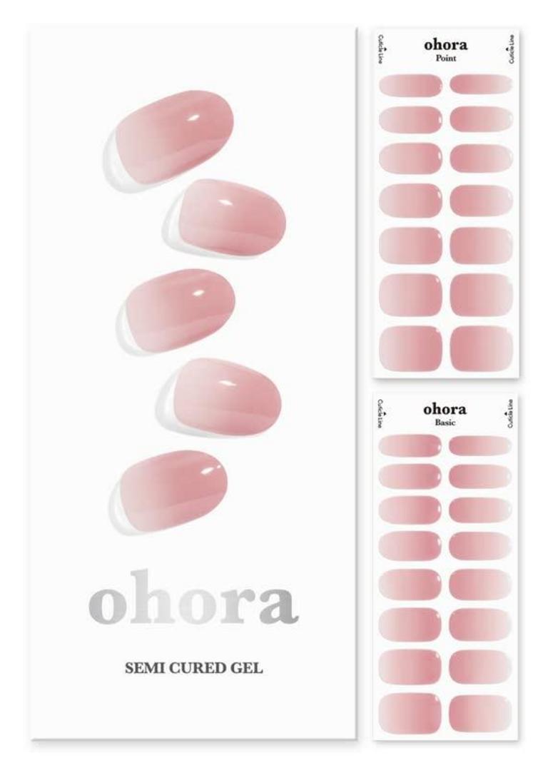 OHORA GEL NAIL STRIPS SET 