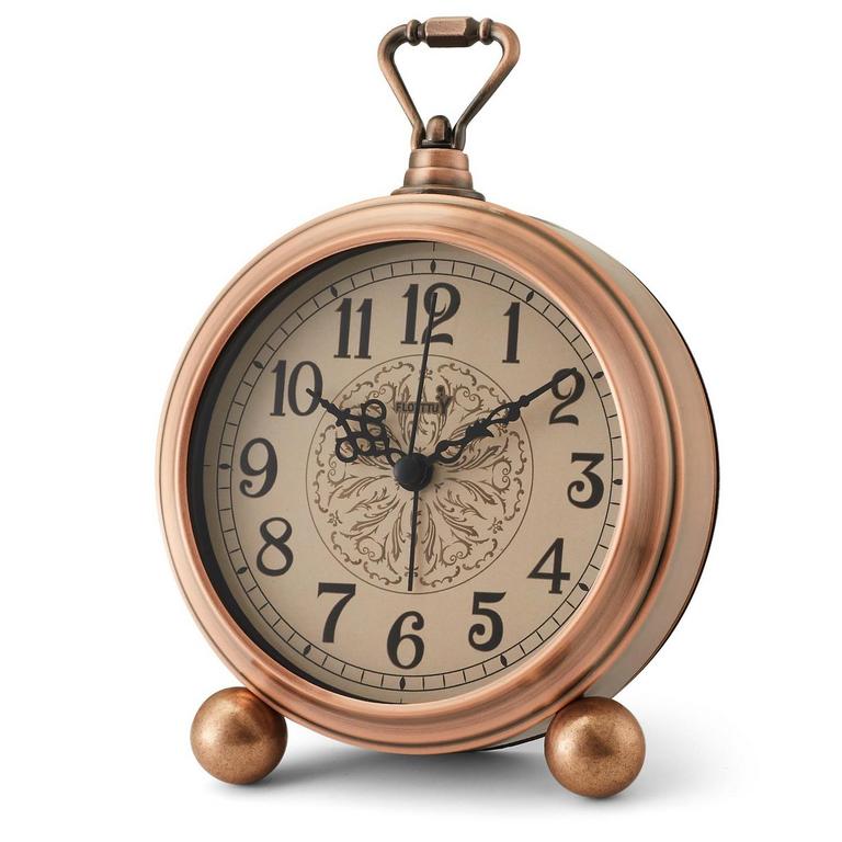 RETRO METAL ALARM CLOCK