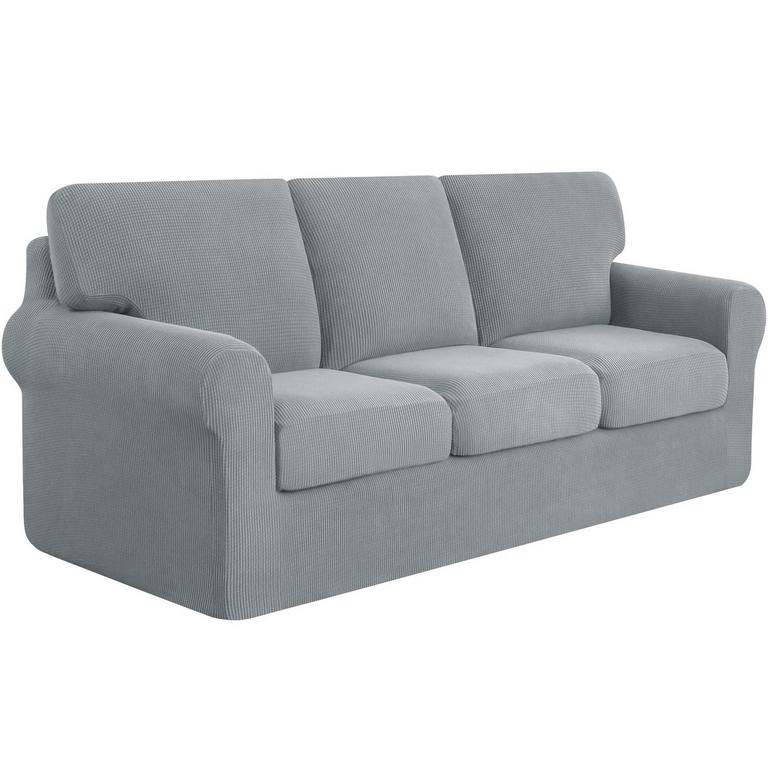 7PC STRETCH SOFA COVER