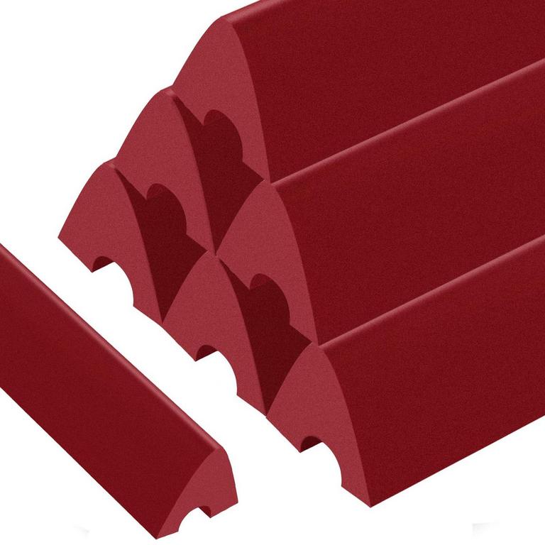 8FT POOL TABLE BUMPERS 6PK