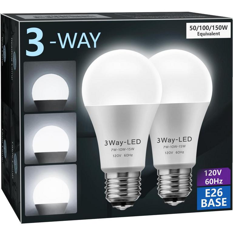 LED 3 WAY LIGHT BULBS