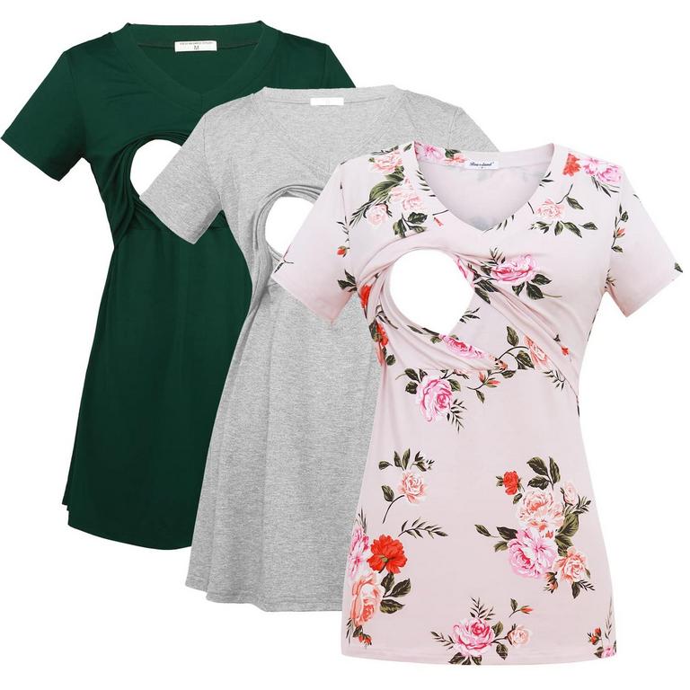 BEARSLAND NURSING TOP SZ M