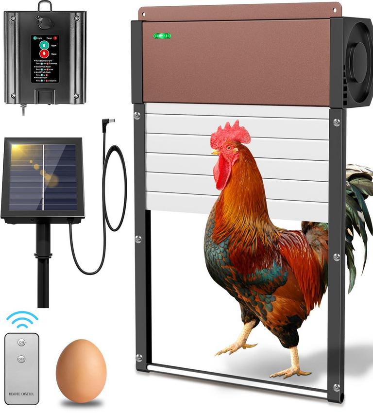 SOLAR COOP DOOR AUTO