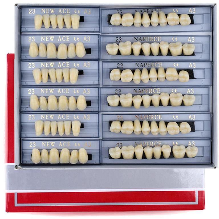 CEONAM ACRYLIC DENTURE TEETH 6 SETS