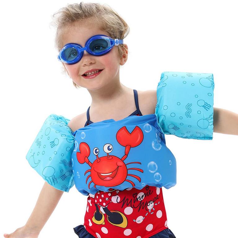 KIDS SWIM VEST CRAB