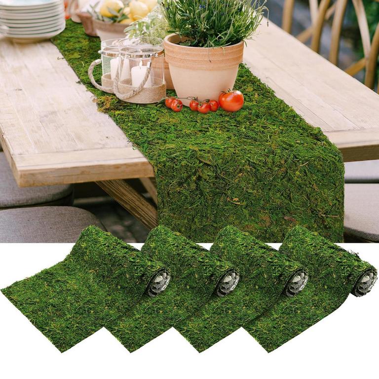 JUTOM MOSS TABLE RUNNER