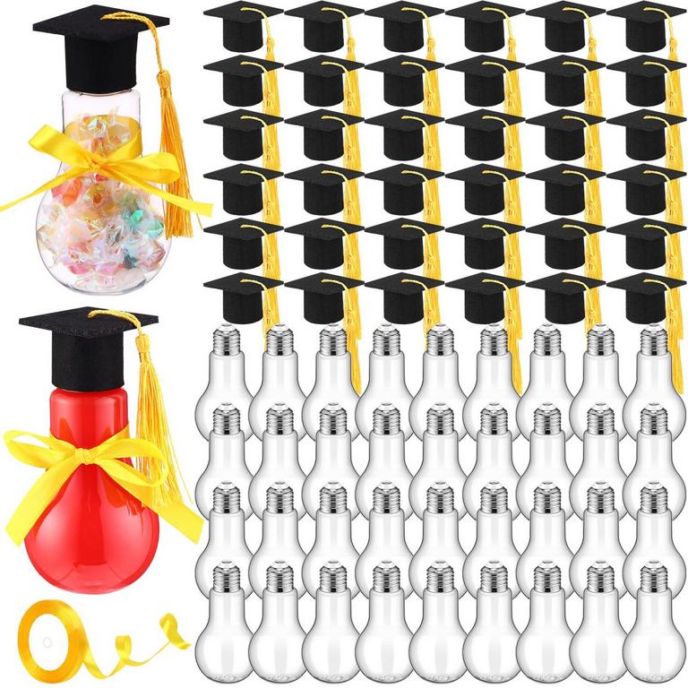 GRADUATION CANDY JARS 36PC