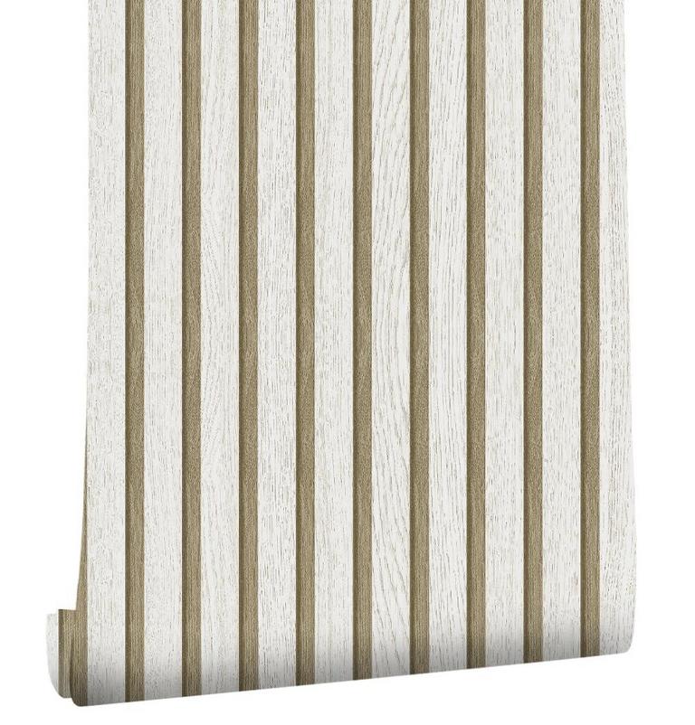 MYFORHD WOOD STRIPE WALLPAPER 17.7"X236"