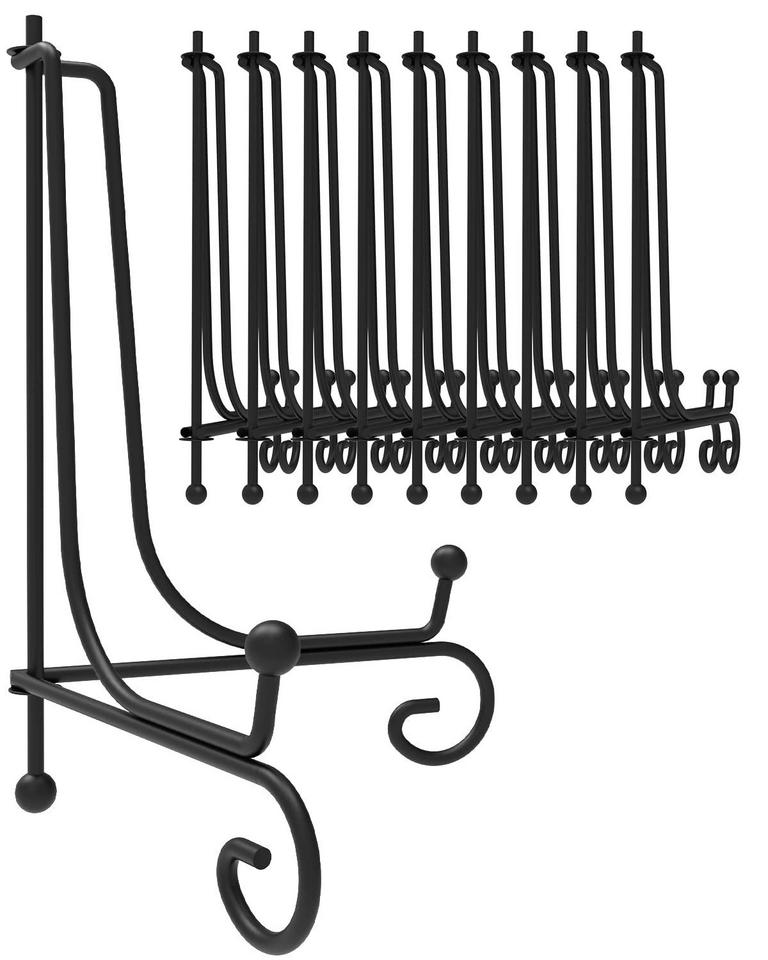 10PK IRON DISPLAY STANDS