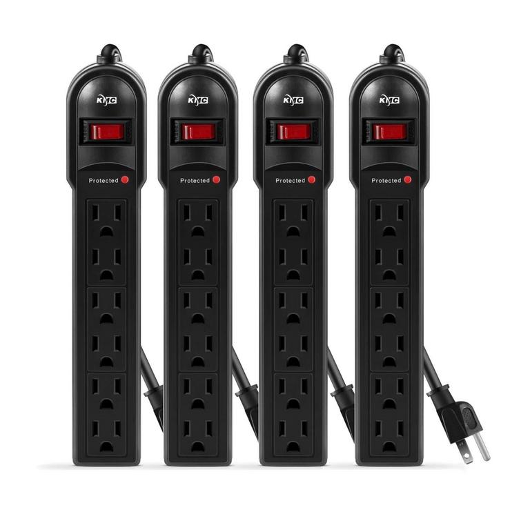 KMC 6-OUTLET POWER STRIPS