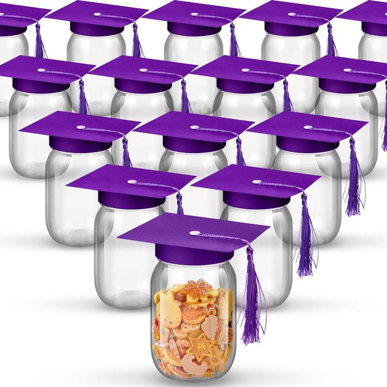 AMYHILL GRAD PARTY FAVOR JARS 16PK