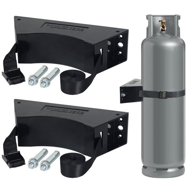 2PC PROPANE TANK HOLDERS