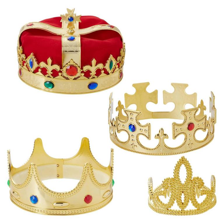 4PC KIDS CROWN SET