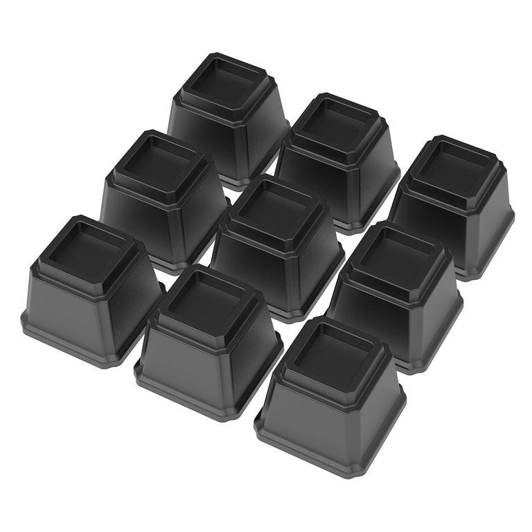 4IN BED RISERS 9 PACK