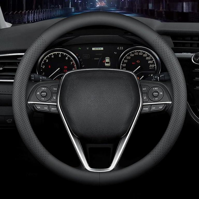 NAPPA LEATHER STEERING WHEEL COVER