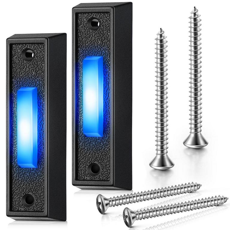 2PK SAILLONG LED WIRED DOORBELL