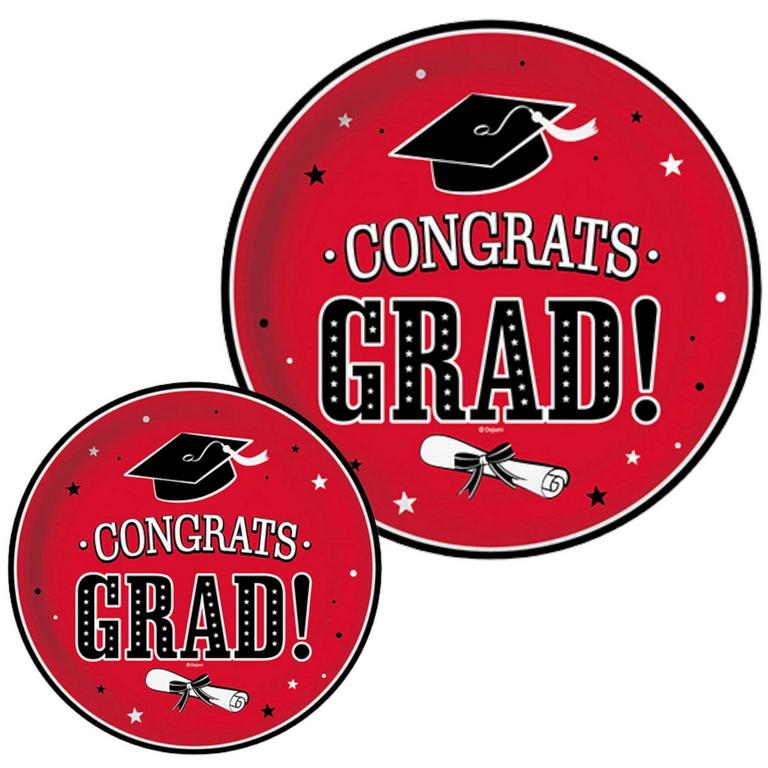 OOJAMI 2024 GRAD PLATES 80PCS