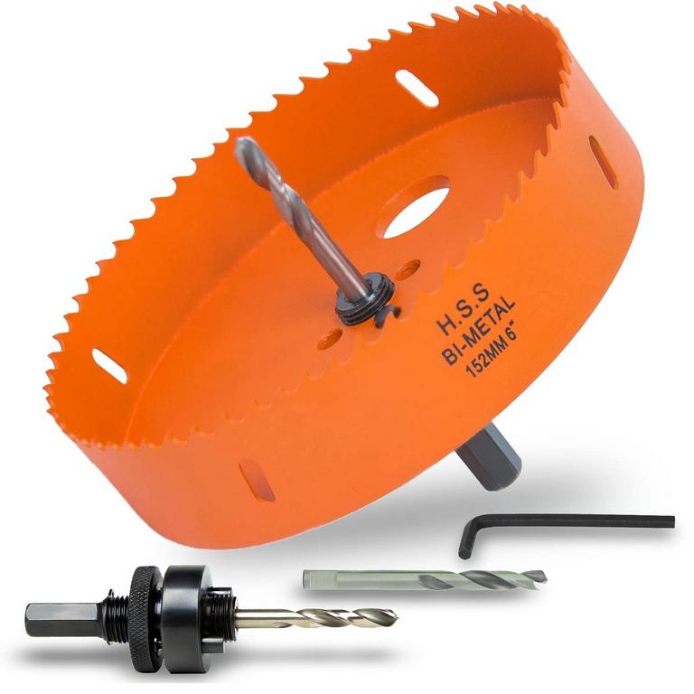 6IN HOLE SAW KIT SET