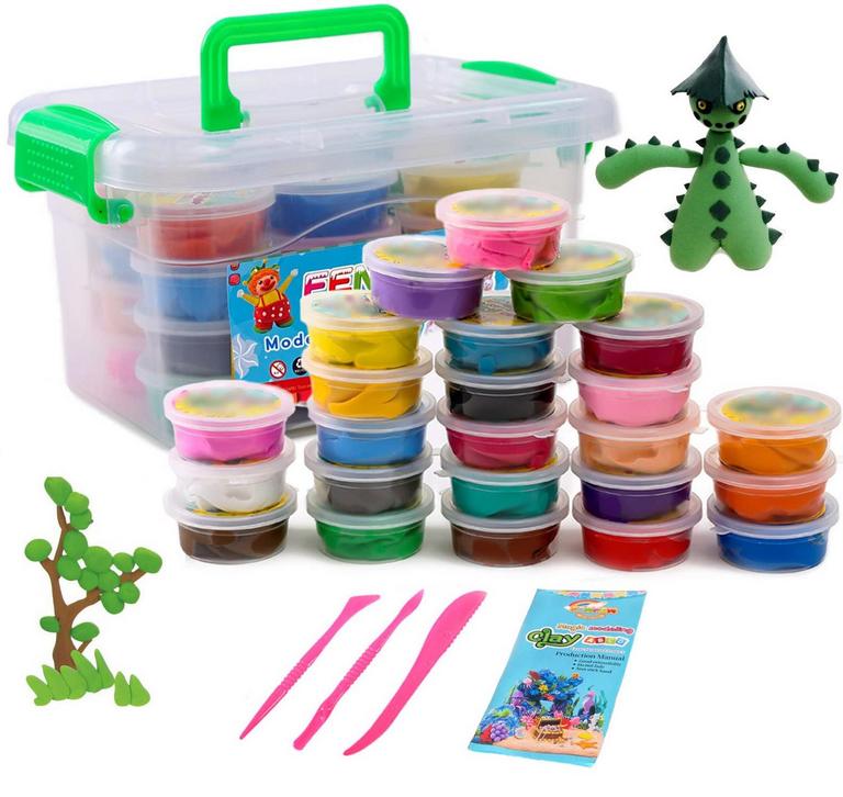 24 COLOR AIR DRY CLAY