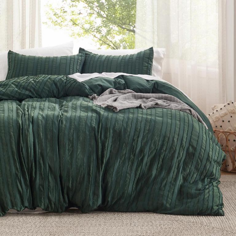 BEDSURE TUFTED KING DUVET COVER
