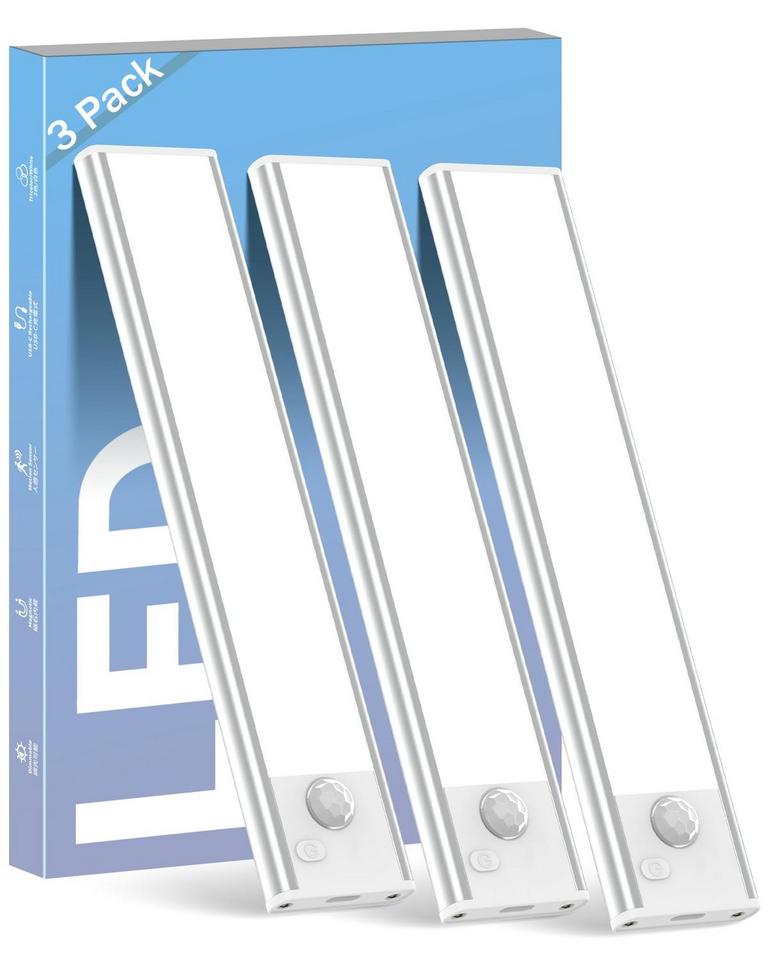 ASOKO LED CABINET LIGHTS 3PK