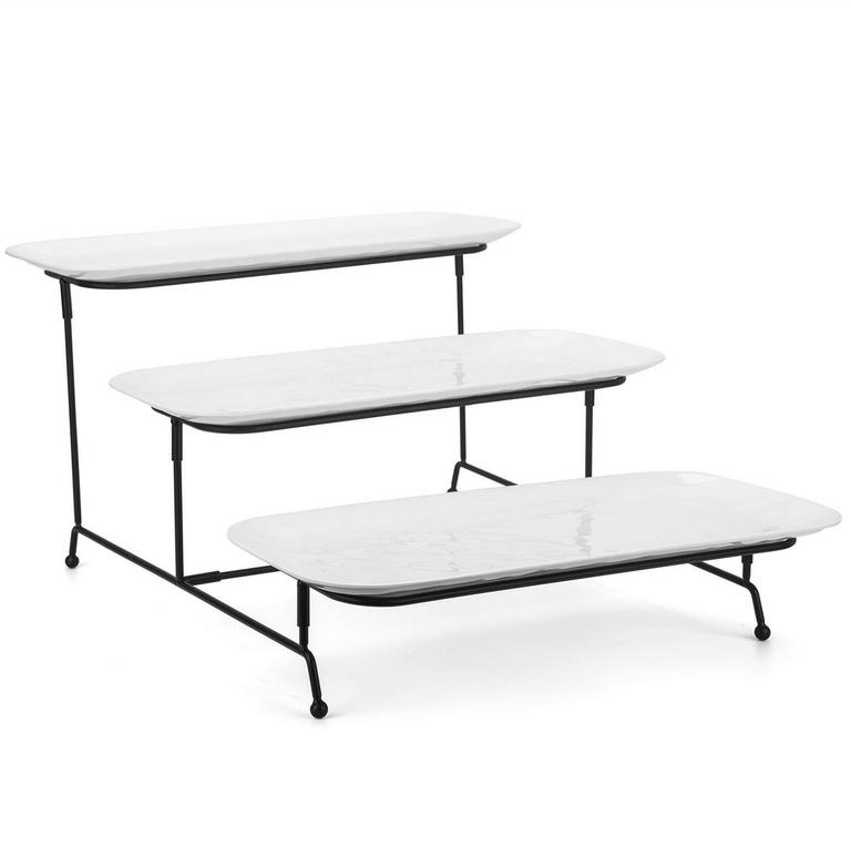 KX-WARE 3-TIER SERVING PLATTER