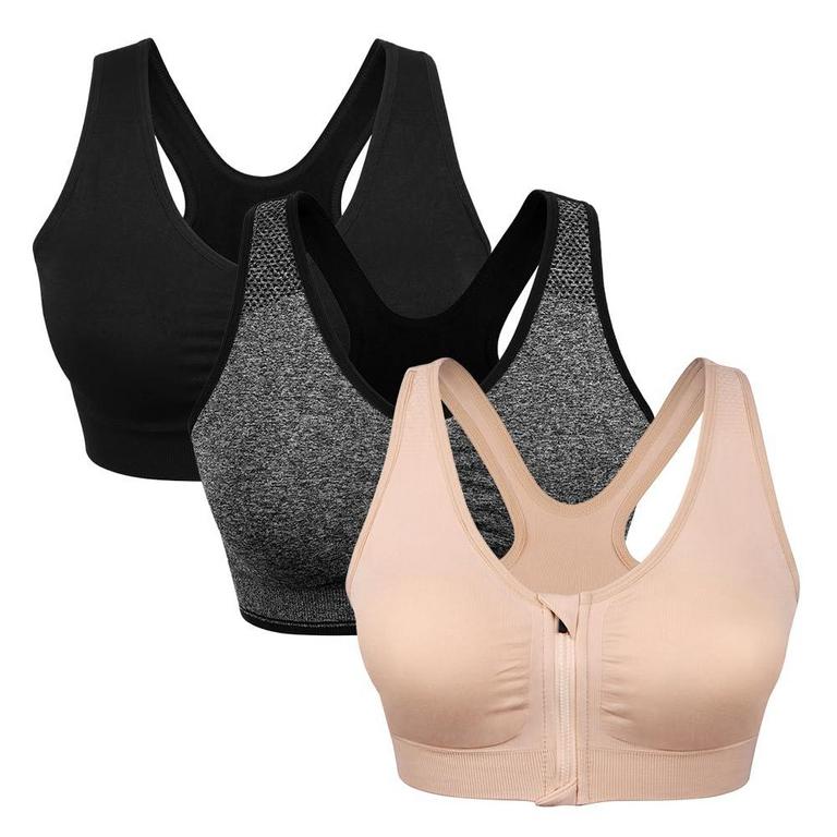 WANAYOU ZIP SPORTS BRAS M