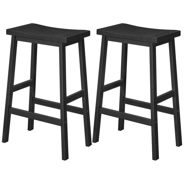 HOOBRO 26IN BAMBOO BAR STOOLS