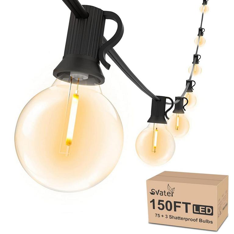 SVATER 150FT OUTDOOR LIGHTS