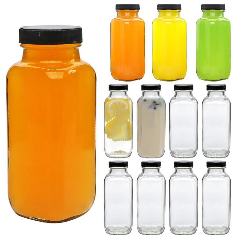 ACCGUAN 12OZ GLASS BOTTLES 12PK