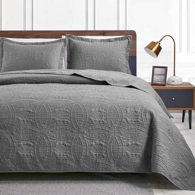 KING SIZE QUILT SET 3PC