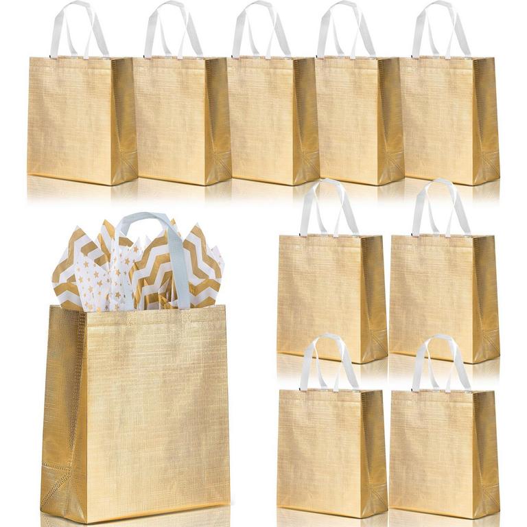 OFFIZON GOLD GIFT BAGS 6PK