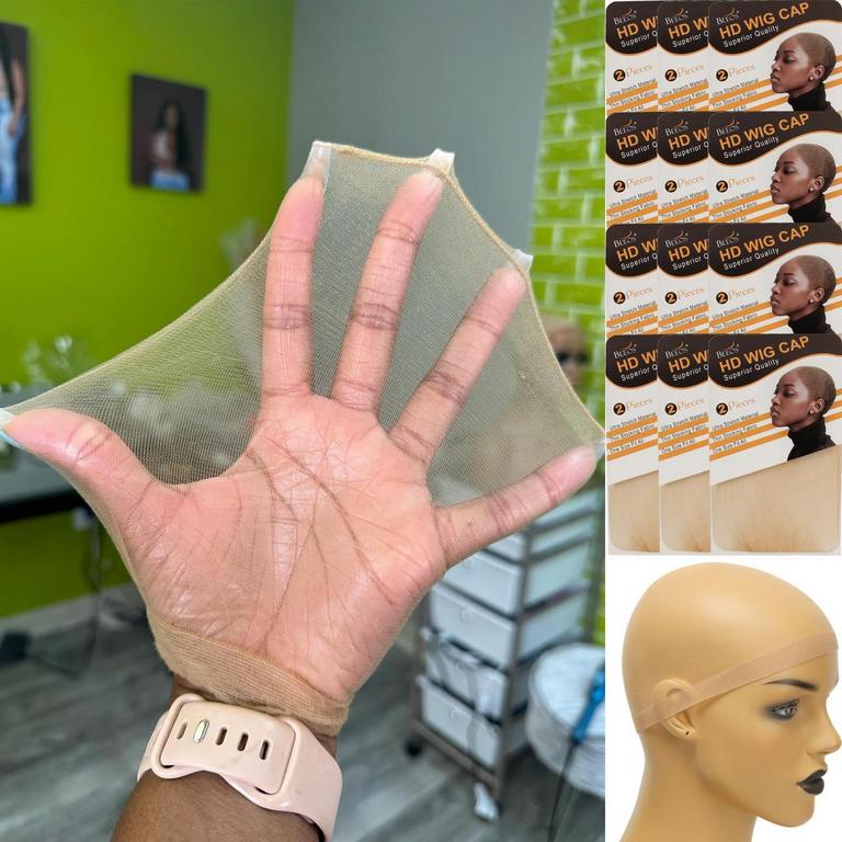BEEOS SKINLIKE HD WIG CAPS