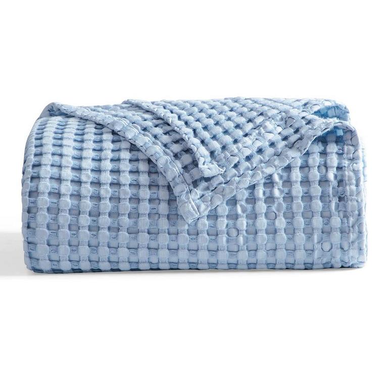 BEDSURE TWIN XL COTTON WAFFLE BLANKET